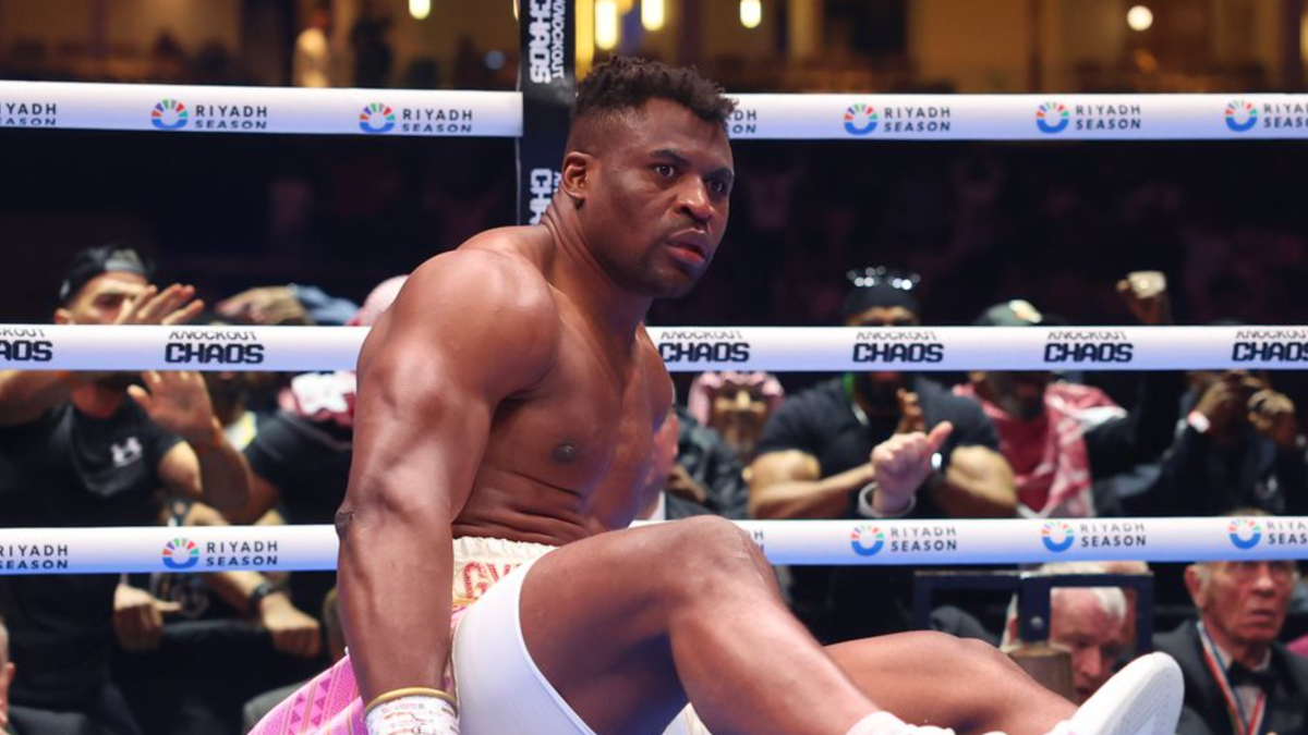 Francis Ngannou Oublie Apr S Le Ko Par Anthony Joshua Espace Martial