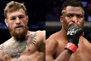 Conor McGregor soutient Francis Ngannou lors de son combat !