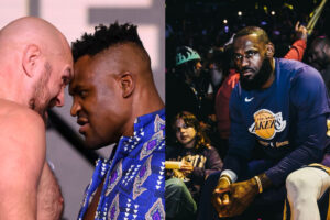 LeBron James réagit à Francis Ngannou vs Tyson Fury