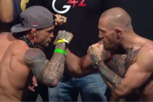 Dustin Poirier et Conor McGregor : un énorme combat en