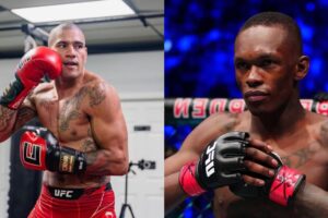 Israel Adesanya accepte l'invitation d'Alex Pereira pour l'UFC 295.