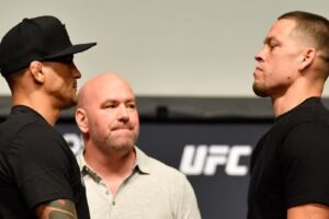 Dustin Poirier défie Nate Diaz pour l'UFC 300