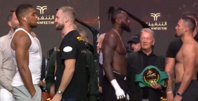 Face à face ultime : Anthony Joshua vs Deontay Wilder