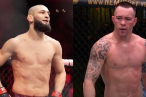 Khamzat Chimaev ridiculise Colby Covington à l'UFC