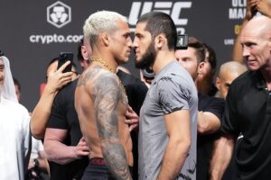 Accusations d'esquive : Islam Makhachev contre Charles Oliveira à l'UFC