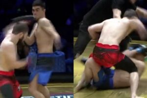 KO spectaculaire d'un Russe en MMA