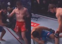 MMA: KO terrifiant après feinte dans le combat