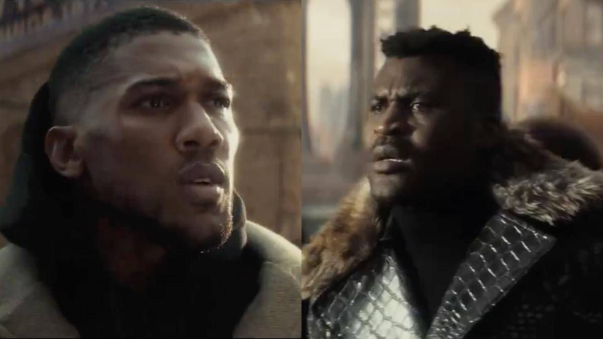 Joshua Vs Ngannou Bande Annonce énorme Dévoilée En Boxe Espace Martial