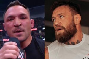 Raw : Michael Chandler provoque Conor McGregor à la WWE