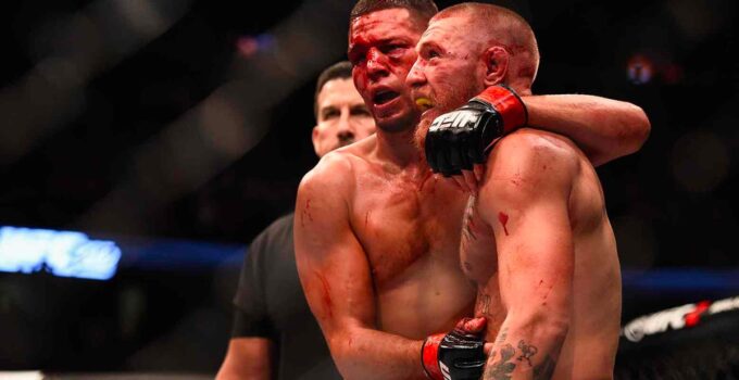 Conor McGregor réagit à Nate Diaz à l'UFC