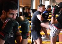 Entraînement impressionnant de Youssef Boughanem en Kickboxing