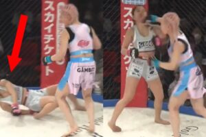 Japonaise impressionne avec un KO en une minute en MMA