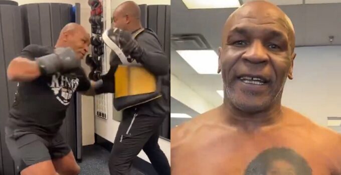 Mike Tyson, 57 ans, entraînement explosif avant retour en boxe