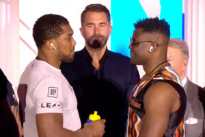 Ngannou vs Joshua : l'ultime face à face