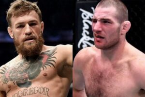 Sean Strickland tacle violemment Conor McGregor lors de l'UFC !