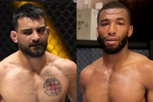 Soutien de Salahdine Parnasse à Benoît Saint Denis dans le MMA