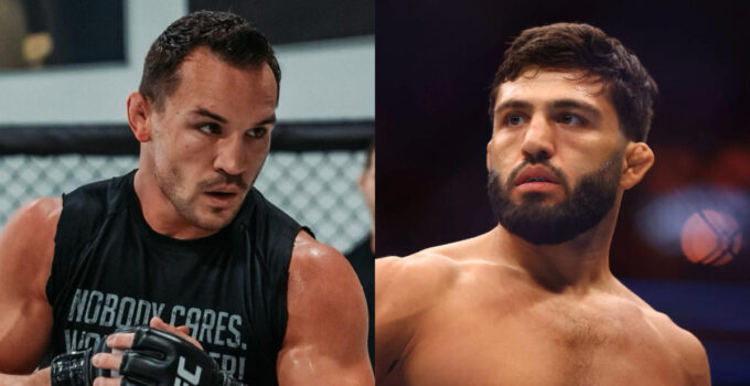 Arman Tsarukyan critique Michael Chandler lors de l'UFC