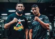 Entraînement MMA : Khamzat Chimaev avec rappeur Maes