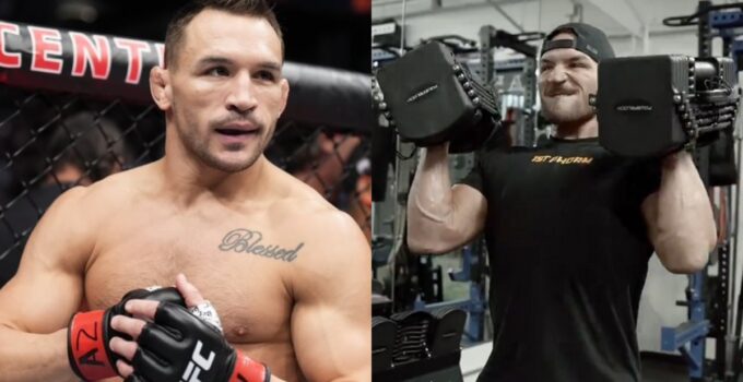 Entraînement de titan de Michael Chandler à l'UFC