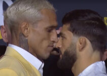 Face à face intense : Oliveira vs Tsarukyan à l'UFC 300