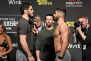 Islam Makhachev face à Arman Tsarukyan : un combat inévitable