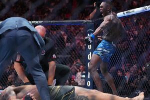 Israel Adesanya évoque sa victoire par KO sur Alex Pereira