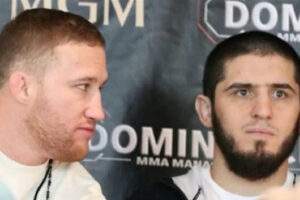 Justin Gaethje vise combat contre Islam Makhachev en 2024 UFC