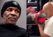 Mike Tyson en colère après coup accidentel en boxe