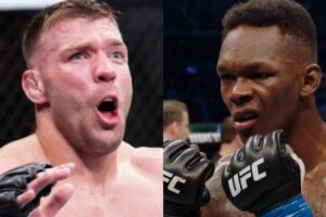 Provocation de Dricus du Plessis envers Israel Adesanya lors de