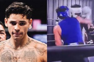 Ryan Garcia abat son partenaire de sparring en boxe