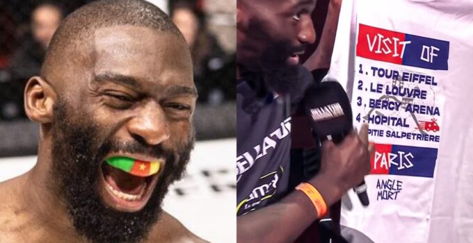 Cédric Doumbé offre cadeau insolite à adversaire MMA