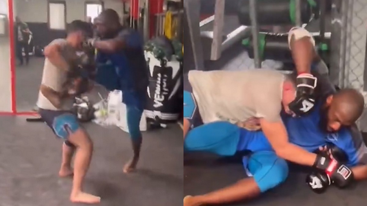 C Dric Doumb Perfectionne Son Grappling Avec Un Combattant Fran Ais Mma Espace Martial