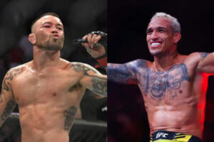 Charles Oliveira provoqué par Colby Covington à l'UFC