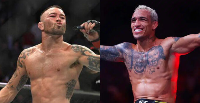 Charles Oliveira provoqué par Colby Covington à l'UFC