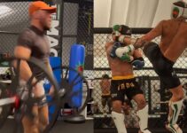 Conor McGregor prépare son retour avec un entraînement intense UFC