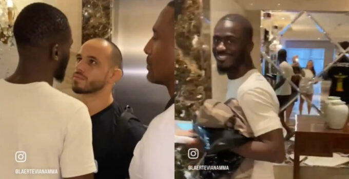 UFC Face à face glaçant entre William Gomis et Jean Silva