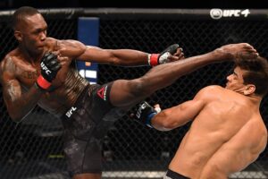 Israel Adesanya domine Paulo Costa après sa défaite à l'UFC