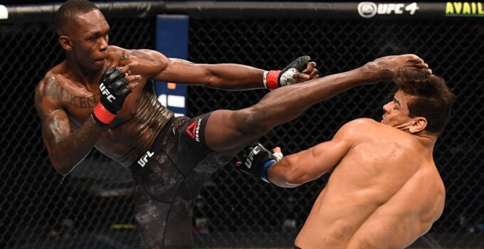 Israel Adesanya domine Paulo Costa après sa défaite à l'UFC