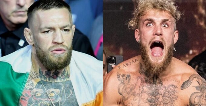 Jake Paul tacle Conor McGregor en lui conseillant la désintox