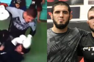 Khabib vs Islam Makhachev : images rares d'un sparring ressurgissent