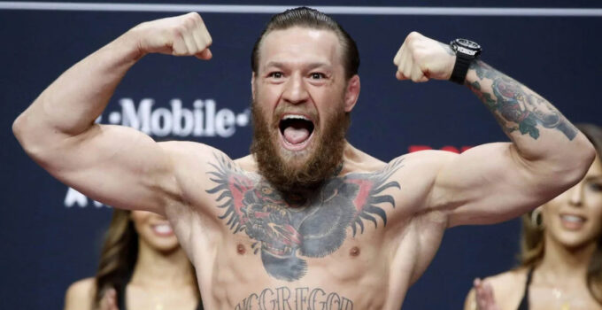 Combattant Conor McGregor testé le plus en 2024