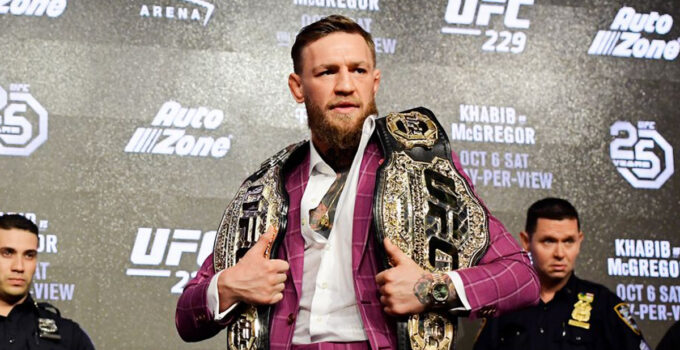 Conor McGregor révèle blessure UFC