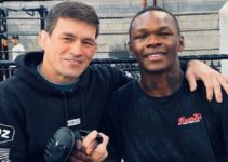 Entraînement d'Israel Adesanya avec une légende UFC