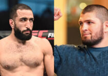 Félicitations de Khabib à Belal Muhammad pour l'UFC 304