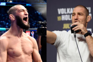 Khamzat Chimaev et Sean Strickland: conflit lors de l'UFC