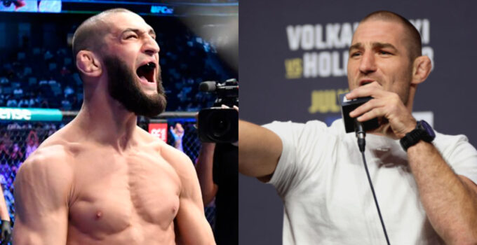 Khamzat Chimaev et Sean Strickland: conflit lors de l'UFC