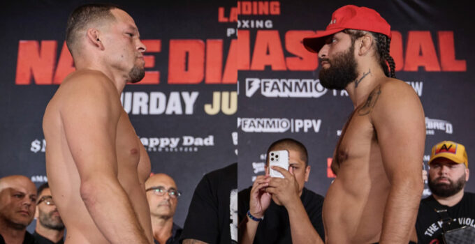 Salaires de la soirée Nate Diaz vs Jorge Masvidal en