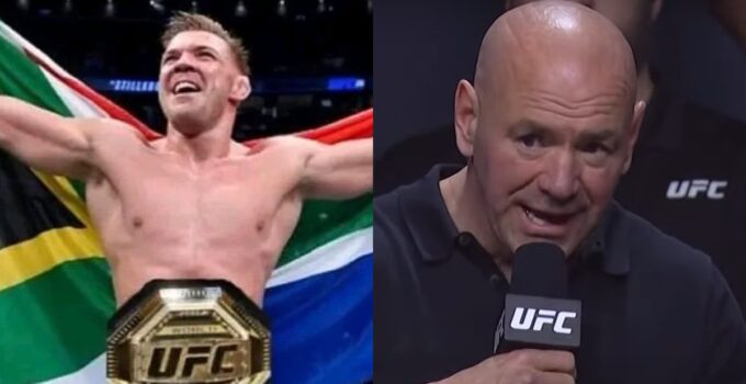 Conditions de Dana White pour l'UFC Afrique