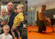 Entraînement rigoureux : Conor McGregor prépare son fils pour l'UFC