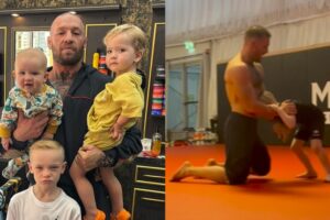 Entraînement rigoureux : Conor McGregor prépare son fils pour l'UFC